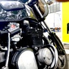 ポーアイでコラボ　Z1000STのはんぐりーまんさん