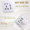 Ổ cắm điện + 2 cổng USB sạc đa năng Sino Amigo chất lượng tuyệt hảo