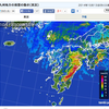 2014/10/13　　台風19号　九州上陸　　大分と宮崎で大雨