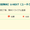 【15,000pt】U-NEXTで好きな作品を見ながらお小遣いを稼ぐ