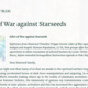 【機械翻訳】"Edict of War against Starseeds" スターシードに対する戦争の布告