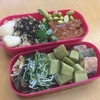 ハンバーグとお魚弁当