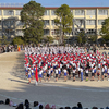 片付けて帰るまでが運動会（挨拶運動→運動会お手伝い）