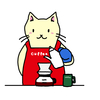 『illust AC』にイラストを掲載しました。スケジュールをチェックする猫/ランドセルを背負う小学生/コーヒーを入れる猫