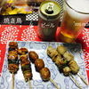 焼き鳥にはビール🍺