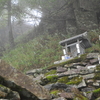 白露の国見の山遊山　帰る道