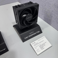 ChieftecがIFA 2026にてオールブラックの120mmCPUクーラー「CAC-S120PWM-T150」を発表