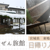 東鳴子温泉【いさぜん旅館】日帰り入浴記「炭酸泉と鉄鉱泉の両方を楽しめる混浴内湯」