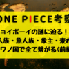 ジョイボーイの謎に迫る！古代巨人族・魚人族・象主・麦わら帽子…ワノ国で全て繋がる(前編)【ONE PIECE考察】