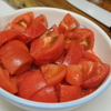 トマトのすき焼き風スープ