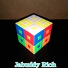 ルービックキューブで模様を作りました！　Rubik's Cube art design