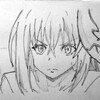 らくがき描いてみた　転生したらスライムだった件