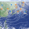 1/21 土曜　重曇天明け　ヒタヒタ寒気近づく