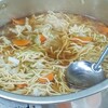 友人が作ってくれた野菜たっぷりラーメン♪