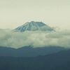 富士山の雪