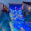 甪直古鎮内にある野外ショー「錦夜·青靛甪直 (江南文化園)」