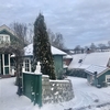 ノルウェー冬のお散歩。雪ふる町並みに心おどる