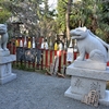 まち歩きツアー企画下見会・夕陽丘『大江神社・狛虎』