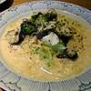 いろいろ野菜のチーズフォンデュ風クリームパスタ