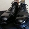 ミラーグロスで「鏡面」靴磨き♪