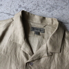 "Nigel Cabourn"上品なリネン素材、"AUTHENTIC"のPOHシャツ。