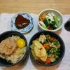 納豆卵かけごはん。連続５日目。鶏味噌鍋