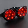 ##Special Sale Sport Fashion Design Smoke Lens Custom 14 Super Bright LED Low Consumption Red Motorcycle Brake Tail Light Turn Signals Lamp For Yamaha R6 01-02