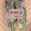 「若ごぼう」。わが町・八尾の名産品。春を告げる野菜で作る、「若ごぼうの炊いたん」の作り方。