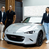 インドネシアマツダがGIIAS 2024で発表した「MX-5 RF（ロードスターRF）」はキャリパーと内装にオレンジ色を採用。