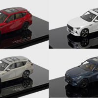 国内のマツダ販売店が「CX-80」の1/43スケールモデルカー発売予定と