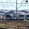 長野総合車両センター廃車置場周辺