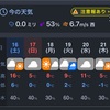風つよっ！