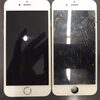 iphone6の画面割れとカメラの修理を担当しました！