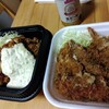 サブ40ランナーのデブ活。かつやでタレカツ丼弁当とタルタルチキンカツ弁当。