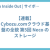 【連載】Cybozu.comクラウド基盤の全貌 第5回 Neco のストレージ