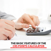 The basic features of the CRS points calculator