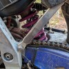 YZ125X のリアサスペンション　スプリング変更