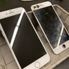 左京区からご来店！インカメラが剥き出しになったiPhone8