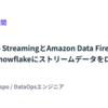 Snowpipe StreamingとAmazon Data Firehoseを使用してSnowflakeにストリームデータをロードする #ベッテク月間