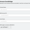 Sending alerts to Amazon EventBridge