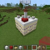 かわいい集合住宅 三色団子ハウスの作り方 マイクラ Sくんのminecraft