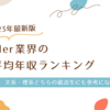 【2023年最新版】就活生が気になるSIerの平均年収ランキング