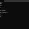 WSL をセットアップして `apt-get install build-essential` から "Hello, World!" 