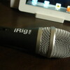 新しいiPadで、「IK MULTIMEDIA iRig Mic」を使ってみた。