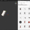 モデルの形状からアセットを検索したり、シーン上で3Dモデルをプレビューしたり出来るUnity Visual Search【Unity】【アセット】