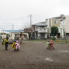 雨でも外遊び