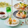 【ホテル日航大阪】メロンのアフタヌーンティーセット。メロンを楽しみ尽くせるメロンのショートケーキやムースなど