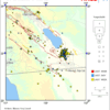 カリフォルニア　群発地震 〜 California Earthquake Swarm （英語名称） 〜 続報