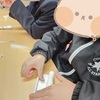 ペーパーヨーヨー作り❣️