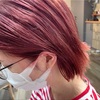劇的ビフォーアフター▶︎ベージュ系カラーからの【サーモンピンク】に大変身